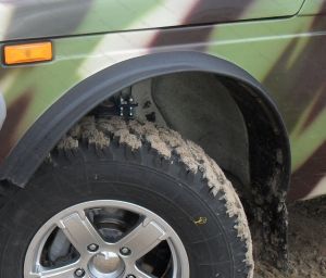 Инструкция установке расширителей на колесные арки Mitsubishi Pajero Sport