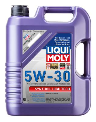 Синтетическое моторное масло Synthoil High Tech 5W-30 5л