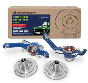Усиленный ступичный узел с ВНЕШНИМ КРЕПЛЕНИЕМ ТОРМОЗНОГО ДИСКА со ступицей 24 шлица с АБС (без диска)