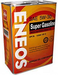 Масло моторное полусинтетическое ENEOS SUPER GASOLINE SL 5W-30 Semi-synthetic